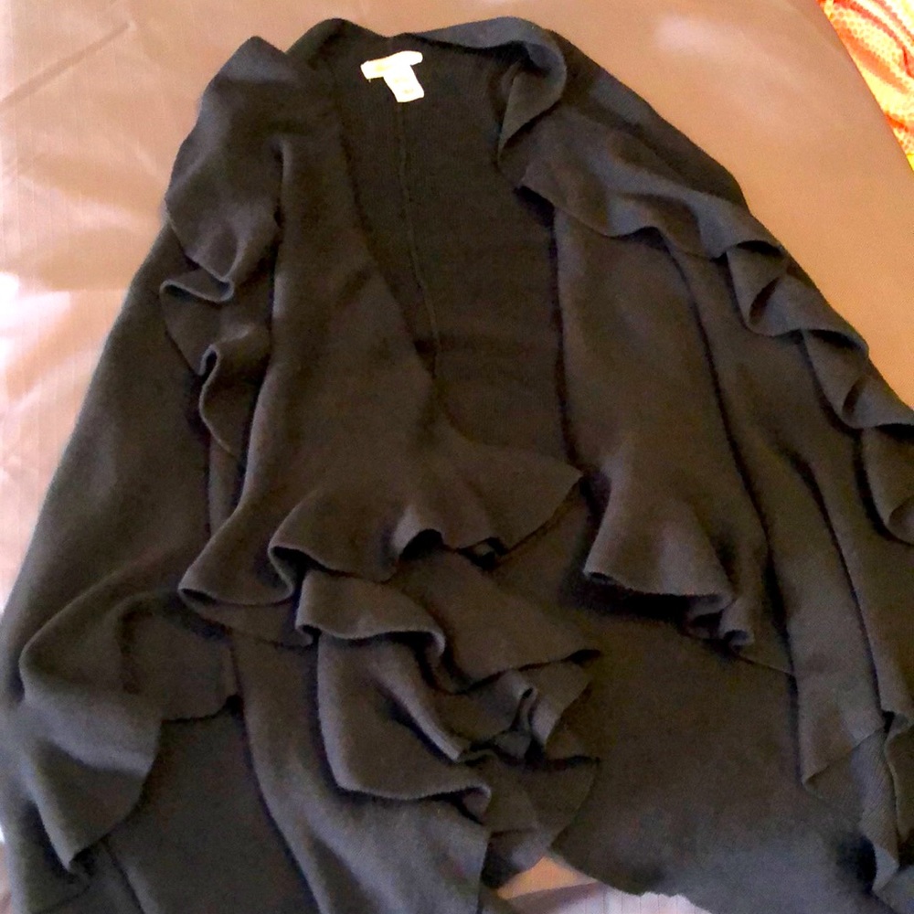 Black poncho